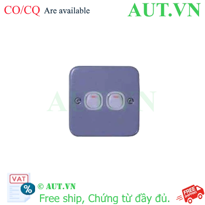 Ảnh của Công tắc đôi 2 chiều 10A Schneider ESM32_2_3A_G19