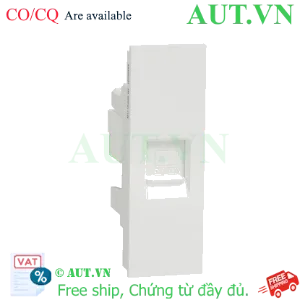 Ảnh của Ổ cắm mạng cat6 size S Schneider M3T1RJ6M_WE