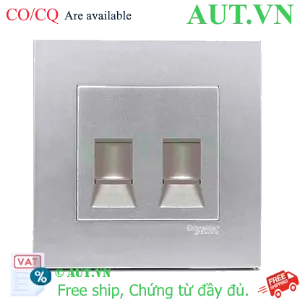 Ảnh của Ổ cắm mạng Cat6 đôi Schneider KB32RJ6_AS