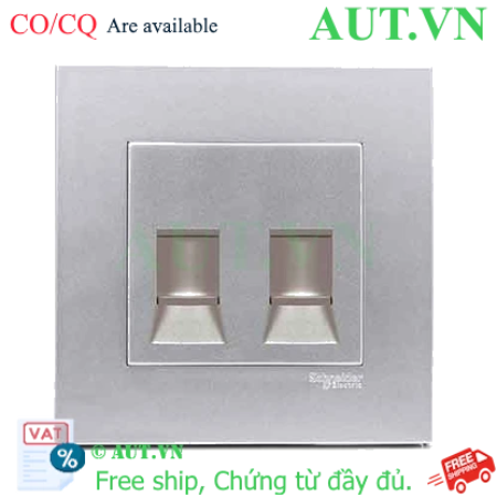 Ảnh của Ổ cắm mạng Cat6 đôi Schneider KB32RJ6_AS