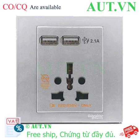 Ảnh của Ổ cắm đa năng kèm sạc USB KB42616USB_AS_G19