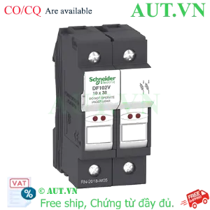 Ảnh của Đế Cầu Chì Schneider DF102V 2P 32A 690VAC - Có Đèn LED Báo Lỗi, Chuẩn 10x38mm | AUT VN