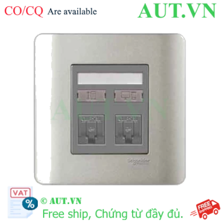 Ảnh của Ổ Cắm Mạng + Điện Thoại E8432TDRJS_6SA_G19