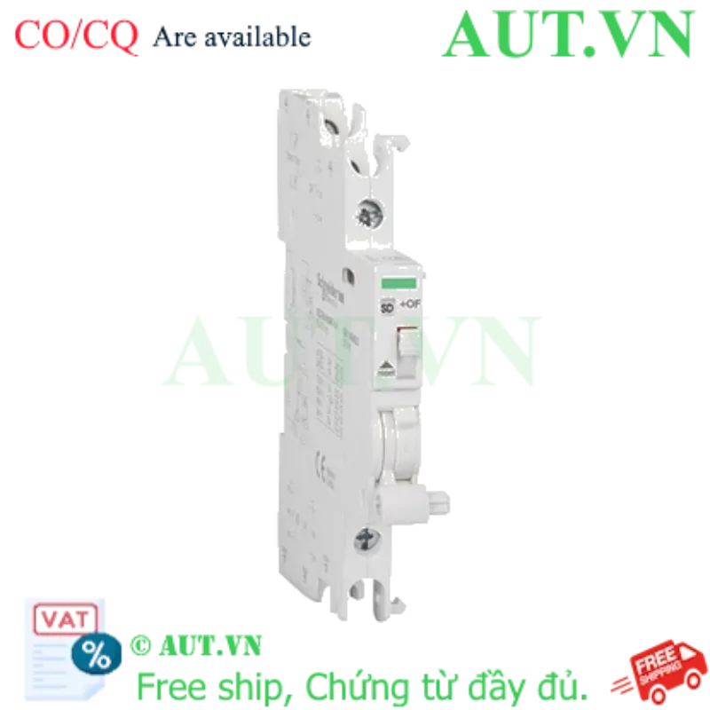 Ảnh của Tiếp điểm phụ Schneider A9A26929 | DPDT, Lắp bên trái, 6A | AUT VN