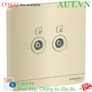 Ảnh của Ổ cắm tivi đôi Schneider E8332TV_WG_G19
