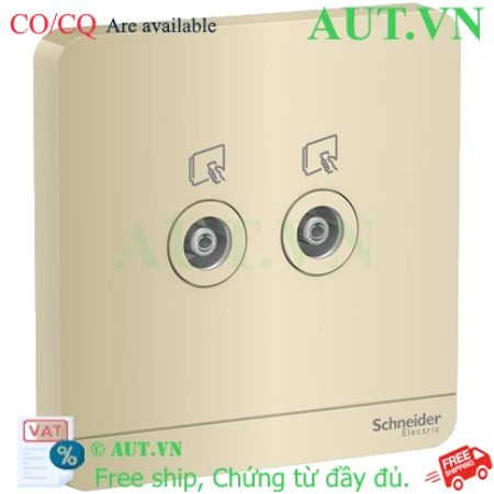 Ảnh của Ổ cắm tivi đôi Schneider E8332TV_WG_G19