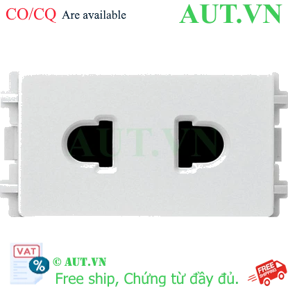 Ảnh của Ổ cắm đơn 2 chấu size S Schneider 84426SUS_WE_G19