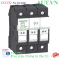 Ảnh của Đế Cầu Chì Schneider DF103 3P 32A | Chuẩn 10x38mm, Lắp Ray DIN, Chính Hãng AUT VN