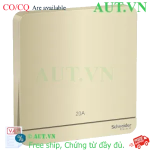 Ảnh của Công tắc đơn 2 cực 20A Schneider E8331D20N_WG_G19