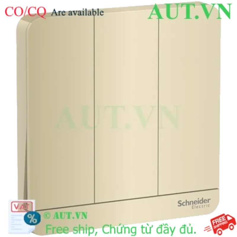 Ảnh của Ba công tắc 1 chiều 16A Schneider E8333L1LED_WG_G19