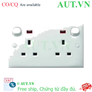 Ảnh của Ổ cắm công tắc có đèn báo E25N-WE-G19