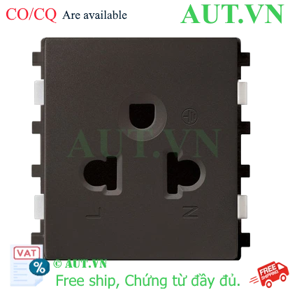 Ảnh của Ổ cắm đơn 3 chấu Schneider 84426MUES_BZ_G19