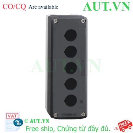 Ảnh của Vỏ Tủ Điều Khiển Nút Nhấn Schneider XALD05 (5 Lỗ) - AUT VN