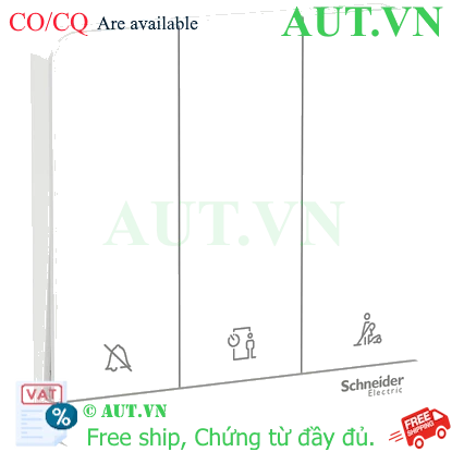 Ảnh của Công tắc không làm phiền, xin dọn phòng, vui lòng chờ Schneider E8333DMWS_WE_G19