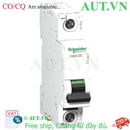 Ảnh của MCB DC Schneider A9N61512 20A 250VDC 1P