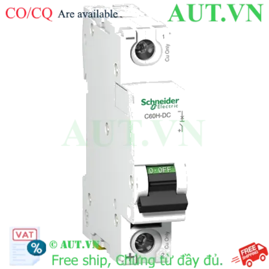 Ảnh của MCB DC Schneider A9N61517 40A 250VDC 1P