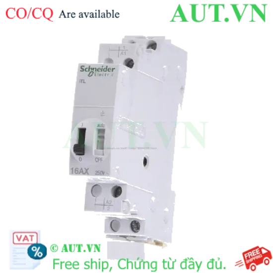 Ảnh của Rờ le xung Schneider A9C30831 32A 1NO Coil 110VDC