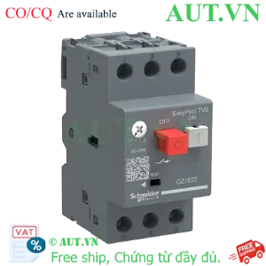 Ảnh của CB Bảo Vệ Motor Schneider GZ1E04 (0.63-1.0A) - Chống Quá Tải & Ngắn Mạch | AUT VN