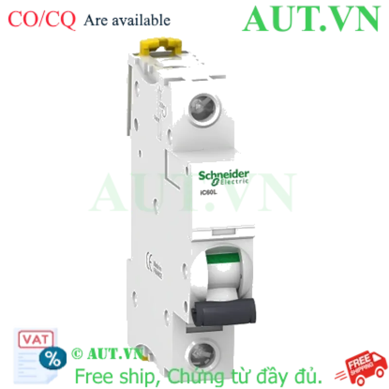 Ảnh của MCB Schneider A9F94163 63A 15kA 1P