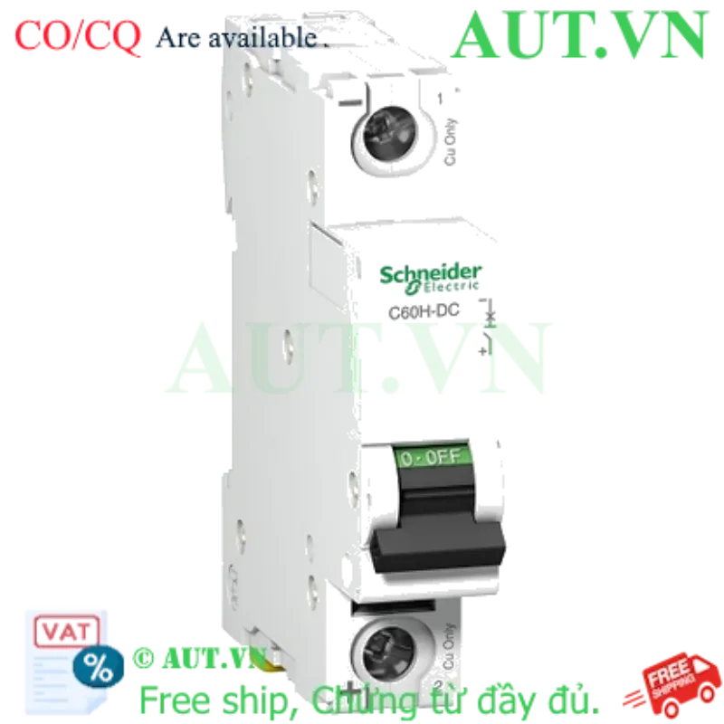 Ảnh của MCB DC Schneider A9N61518 50A 250VDC 1P