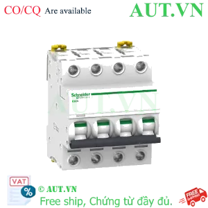 Ảnh của MCB Schneider A9F74410 10A 6kA 4P