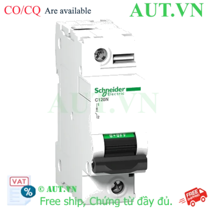 Ảnh của MCB Schneider A9N18358 100A 10kA 1P