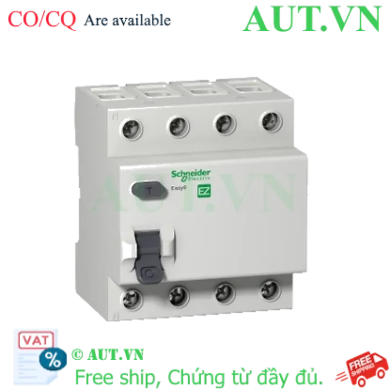 Ảnh của CB chống rò Schneider EZ9R64440 40A 300mA 4P
