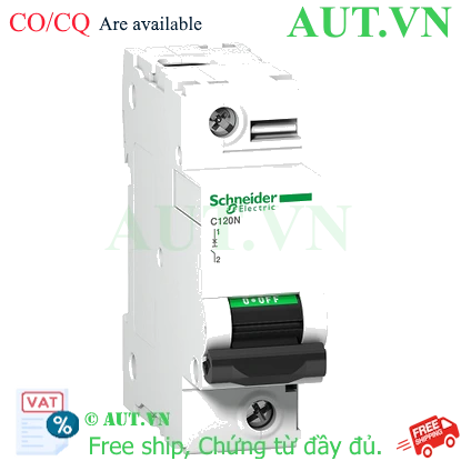 Ảnh của MCB Schneider A9N18359 125A 10kA 1P