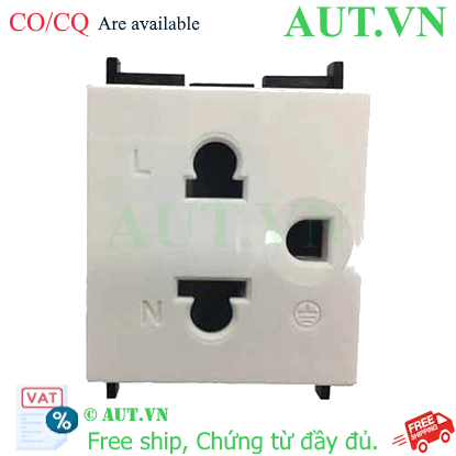 Ảnh của Ổ cắm đơn 3 chấu, 16A, size M F1426UESM_WE_G19