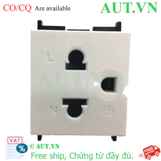 Ảnh của Ổ cắm đơn 3 chấu, 16A, size M F1426UESM_WE_G19