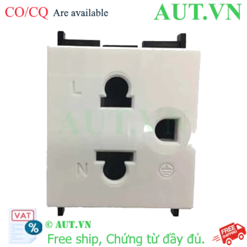 Ảnh của Ổ cắm đơn 3 chấu, 16A, size M F1426UESM_WE_G19