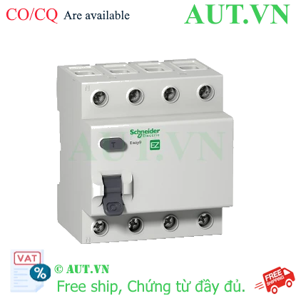 Ảnh của CB chống rò Schneider EZ9R34440 40A 30mA 4P