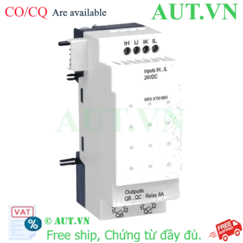Ảnh của Module Digital Schneider I/O Zelio SR3 6I/O SR3XT61BD