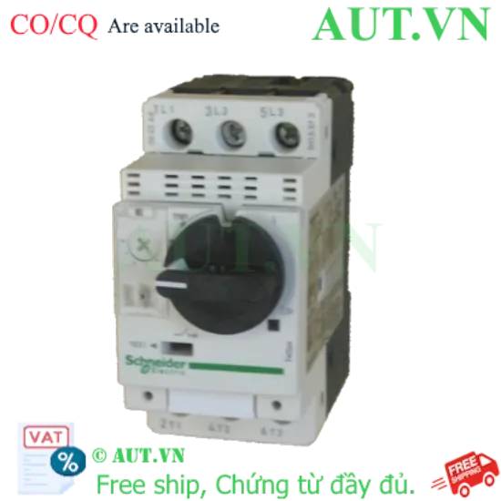 Ảnh của CB Bảo Vệ Động Cơ Schneider GV2P05 (0.63-1A) - Chống Quá Tải, Ngắn Mạch, Icu 100kA | AUT VN