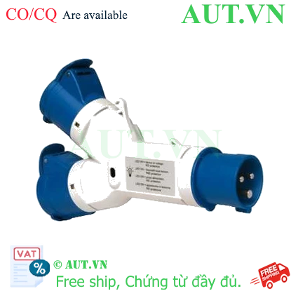 Ảnh của Ổ nối 2 ngả Schneider PKZM403, 16A, 2P+E, 230V