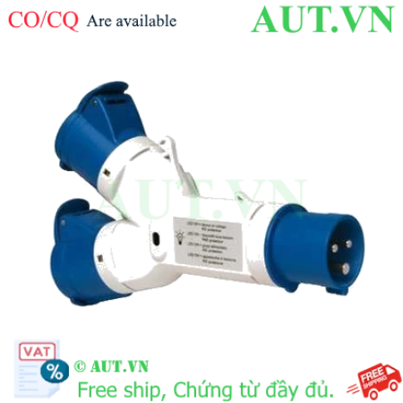 Ảnh của Ổ nối 2 ngả Schneider PKZM403, 16A, 2P+E, 230V
