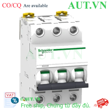 Ảnh của MCB Schneider A9F94310 10A 15kA 3P