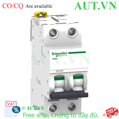 Ảnh của MCB Schneider A9F94250 50A 15kA 2P