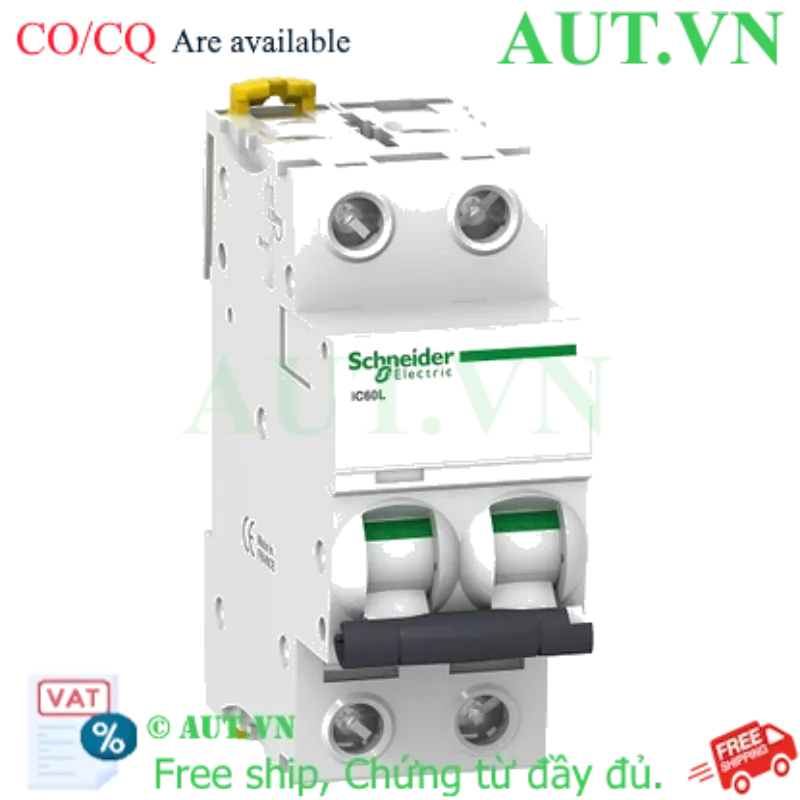 Ảnh của MCB Schneider A9F94250 50A 15kA 2P