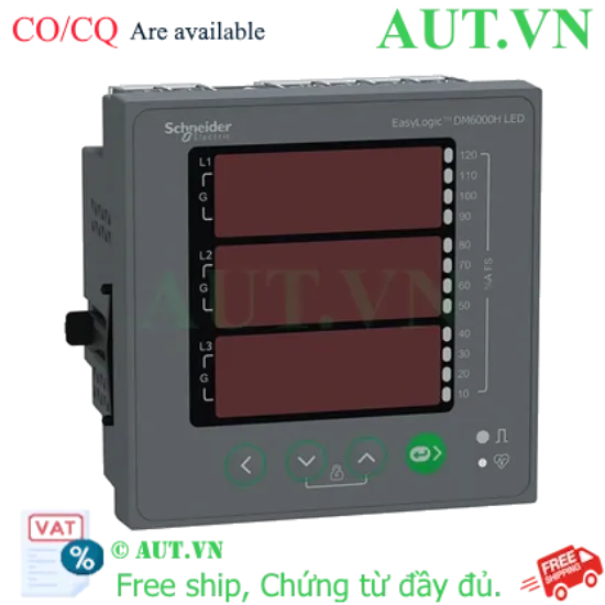 Ảnh của Đồng hồ đo Schneider METSEDM6200HCL10RS