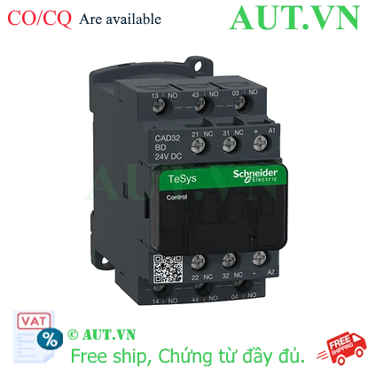 Ảnh của Relay điều khiển Schneider CAD32BD