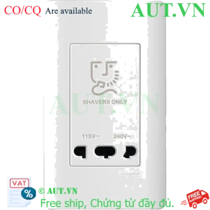Ảnh của Ổ cắm dao cạo râu Schneider A84727_WE