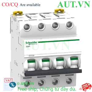 Ảnh của MCB Schneider A9F84410 10A 10kA 4P