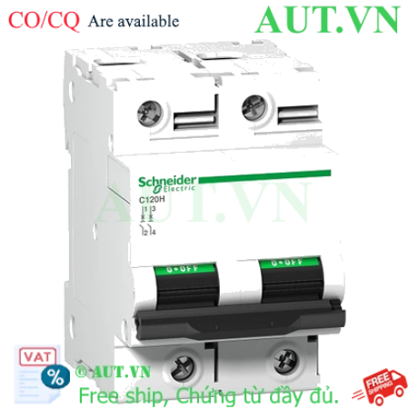 Ảnh của MCB Schneider A9N18456 63A 15kA 2P