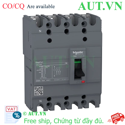 Ảnh của MCCB Schneider EZC100N4080