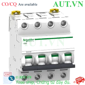 Ảnh của MCB Schneider A9F94406 6A 15kA 4P