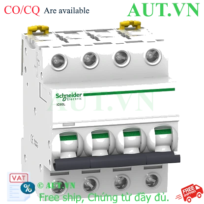 Ảnh của MCB Schneider A9F94416 16A 15kA 4P