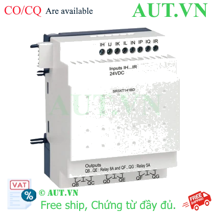 Ảnh của Module Digital Schneider I/O Zelio SR3 14I/O SR3XT141BD