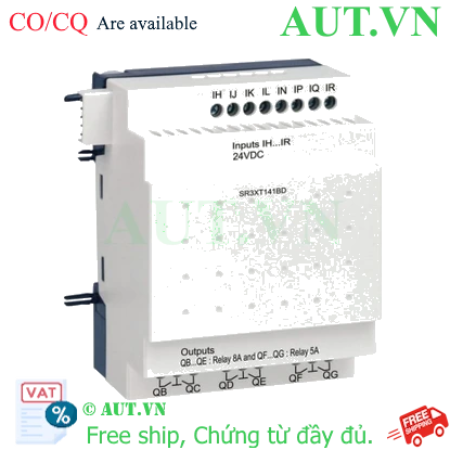 Ảnh của Module Digital Schneider I/O Zelio SR3 14I/O SR3XT141BD