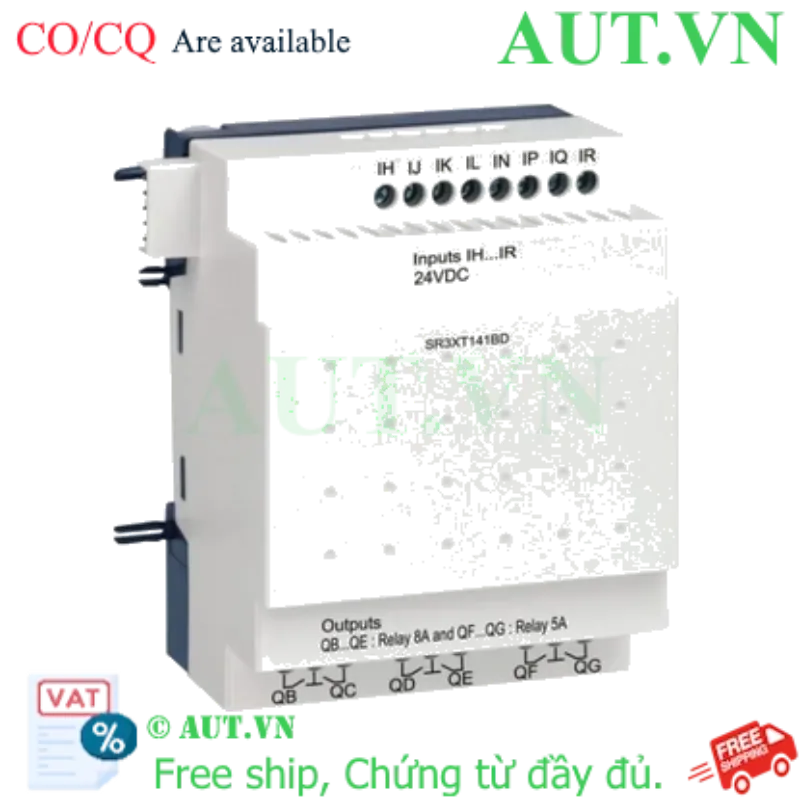 Ảnh của Module Digital Schneider I/O Zelio SR3 14I/O SR3XT141BD